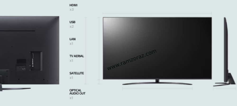 تلویزیون ال جی 75ur8100